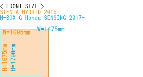 #SIENTA HYBRID 2015- + N-BOX G Honda SENSING 2017-